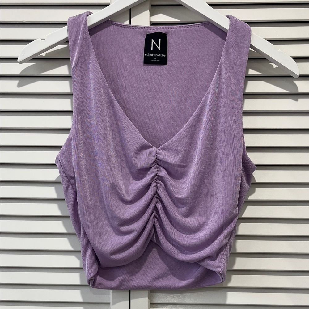 NWOT Naked Wardrobe Cropped Top